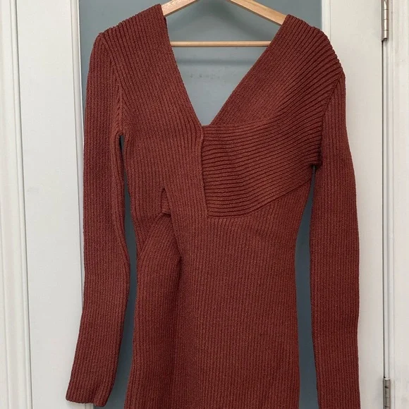 Bottega Veneta | Dresses | Auth Bottega Veneta Sable Rib Dress Silk Nwt  Size Us4 It38 Msrp 30 | Poshmark
